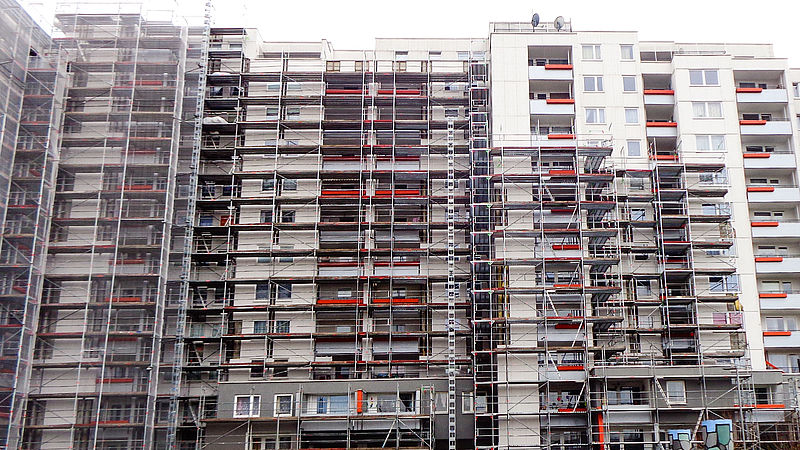 Sanierung eines Hochhauses in Bremen, Ludwigshafener Straße-3
